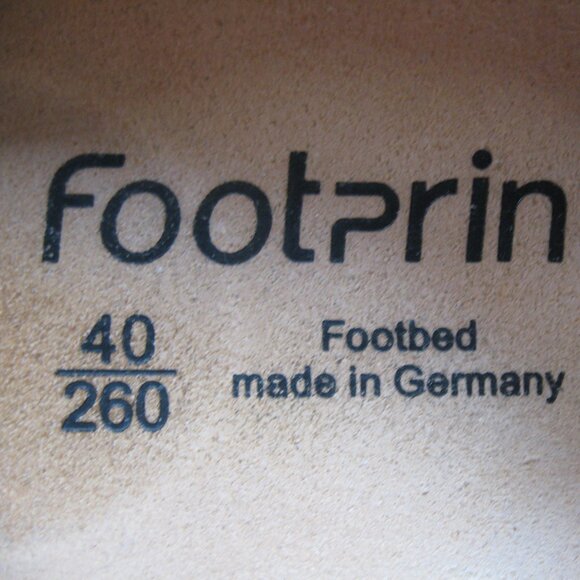 Birkenstock Footprints TRIESTE Beige/Moonstruck Leather Slip on 40 N US W 9 M 7 - Picture 9 of 14